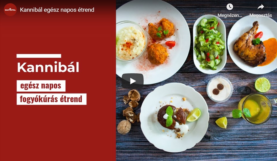 Kannibál egész napos fogyókúrás étrend 